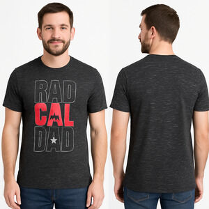 NWT Leisure Lounge “Rad Cal Dad” Graphic Tee – Size Small